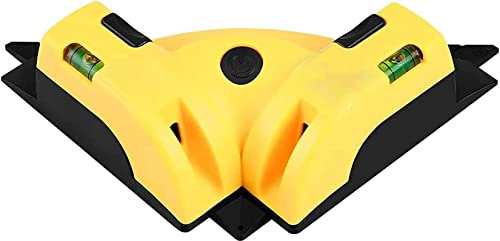 Misuratore d'angolo, livellatore L-As-Er a 90 gradi, livella L-As-Er autolivellante, strumento di livellamento verticale a trave trasversale