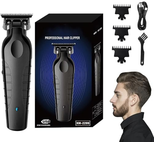 Recortadora eléctrica para hombres: cortador de cabello liviano, herramienta de barba compacta | Máquina de preparación que funcionó con baterías Diarios de uso diario Dormyling Dorments, idea de