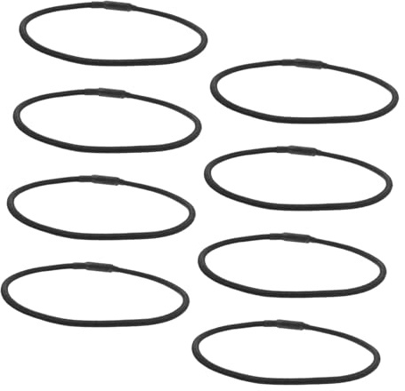 Vaguelly 8 Pezzi Elastici Anti-vibrazione per Supporto Microfono Condensatore Anelli in Gomma Resistenti per Smorzamento Vibrazioni Accessori Studio per Registrazioni Audio