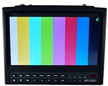 KPT-717ST + AHD DVB-S2 DVB-T / T2 DVB-C Cámara CCTV de Prueba combinada Metro Combo Satellite Finder Mejor ST-5150,Serie Profesional