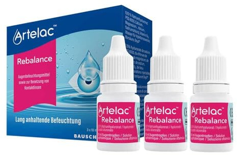 ARTELAC Rebalance Augentropfen 3X10 ml