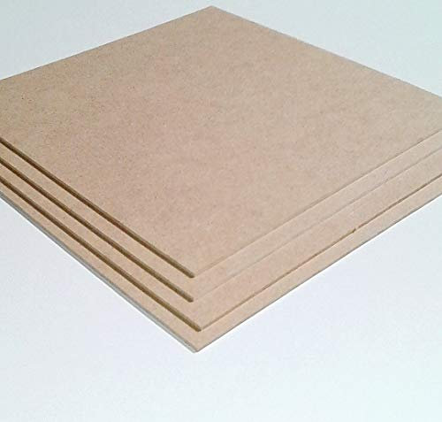 Plaques en panneau MDF de 3 mm d'épaisseur Dimensions : 600 x 500 mm. Dimensions spéciales