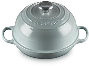 Le Creuset Enameled Cast Iron Signature Round Bread Oven, 9.5 inch, Sea Salt