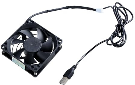 Wayfadacc Ventole di raffreddamento di USB del Governo del teatro domestico con la soluzione efficiente di ventilazione di temperatura 80