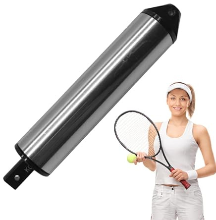 Generico Calibrador de tensión de cuerdas deportivas, asistencia a la cuerda de la raqueta | Mide con precisión la tensión para la práctica del tenis, bádminton, squash racquetball