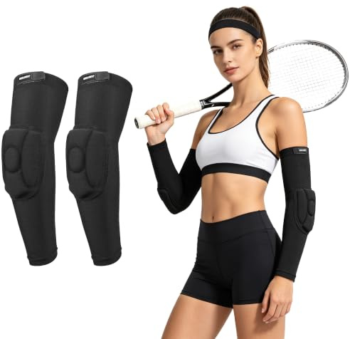 EULANT Coderas de portero, manga protectora para tirador, mangas de brazo transpirables para voleibol, baloncesto, fútbol, sóftbol, ciclismo, patinetas, patinetas, patines