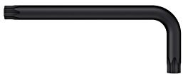 Wiha Stiftschlüssel TORX® Tamper Resistant (mit Bohrung) kurz, brüniert (24117) T25H x 67 mm, 25 mm