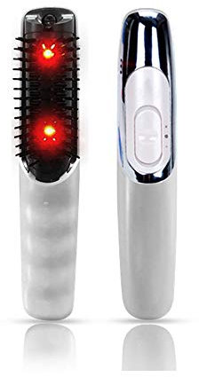 Lisseur pour Barbe 2 en 1 Peigne Lissage sans Fil Brosse de redressement de Cheveux Mini Brosse de lisseur de Cheveux de Brosse Portable de brûlure portative de Brosse avec Le de pour Voyager Maison