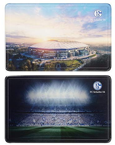 FC Schalke 04 - S04 Frühstücksbrettchen Arena 2er-Pack