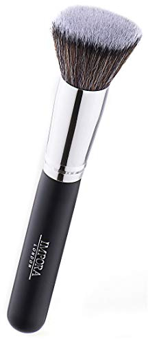 Impora London Foundation Makeup Brush - Flat Top Kabuki - Liquid or Powder, Blush, Cream, Primer, Bronzer