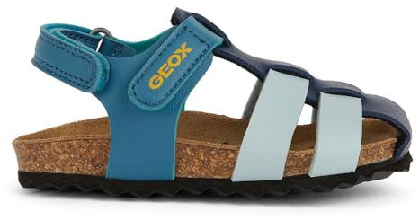 Geox Bébé garçon B Sandal Chalki Boy, Octane Navy Bleu, 23 EU