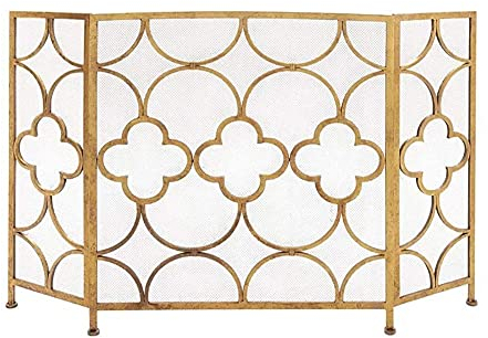 Parascintille pieghevole per caminetto/stufe/griglie, rete di sicurezza per animali domestici, per fuochi all'aperto/fuochi a gas/bruciatori a legna