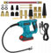 Akku-Kompressor für Makita 18V Akku (ohne Akku), Tragbare LED-Licht Handheld Luftpumpe mit digitalem Manometer, Elektrische Luftkompressor für Autos, Motorräder, Fahrräder, Sportbälle - Stil B
