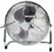 Actiasgear 12 inch High Velocity Metal Floor Fan | 3 Speed Settings with Tilt Function (Silver)