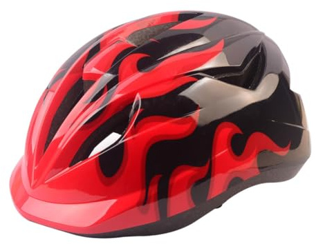 VICASKY Casque pour Vélo de Montagne Garçon Fille Casque Équitation et Skateboard Équipement de Sécurité Léger et Respirant Rouge
