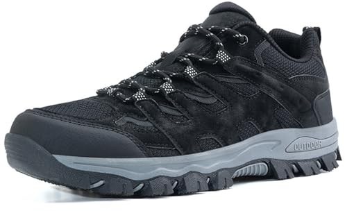 Chaussures d'hiver pour homme - Style rétro - Doublure intérieure douce - En cuir verni - Chaussures à enfiler - Pour le tennis, le fitness, le jogging, la marche