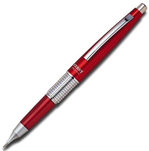 Pentel P1035-B-HB stiftpenna Kerry metallhölje, HB 0,5 mm, röd
