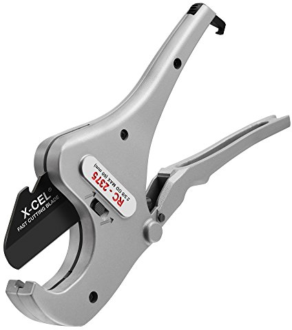 RIDGID 30088 Modell RC-2375 Ratschen-Rohrschere für Kunststoff, Kunststoffrohrabschneider von 12 mm bis 63 mm