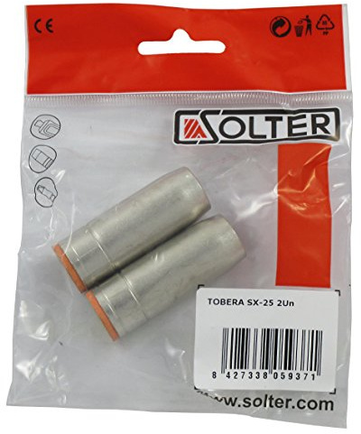 Solter - Tobera SX-25, 2 Unidades, Accesorios de Soldadura
