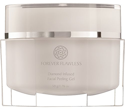 Forever Flawless Diamond Infused Facial Peeling Gel. New & Improved Formula for Best Exfoliation, Microdermabrasion, Purification & Detox for a Flawless, Glowing Skin.