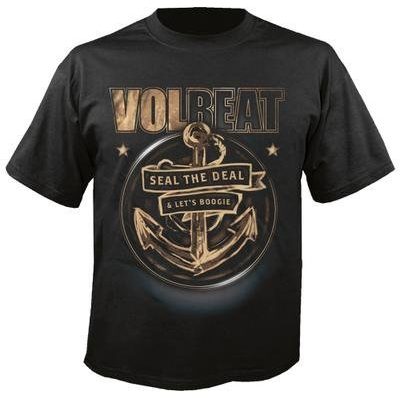 Volbeat Anchor Männer T-Shirt schwarz M 100% Baumwolle Band-Merch, Bands