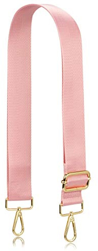 Allzedream Wide Purse Strap Replacement Crossbody Shoulder Bag Adjustable (Pink)