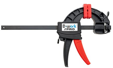 Serre-Joint Serrage Rapide une Main Professionnel 500N en Acier et Nylon - 450 mm - 450 mm