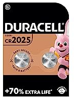 2 x Duracell CR 2025 (1 Blister mit je 2 Batterien) 2 Batterien (CR 2025)