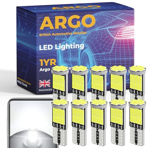 10 Pack 501 Led Bulbs 26 Smd Xenon White Car Led Interior Lights Upgrade Number Plate Light Side Light Map Dome Courtesy Van Capless Wedge 194 168 W5w Led Bulb 12v