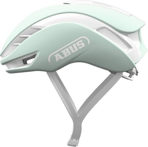 ABUS Rennradhelm Gamechanger 2.0 - High Performance Aerohelm mit optimierter Aerodynamik und Belüftung - für Damen und Herren - Größe M, Pure Mint