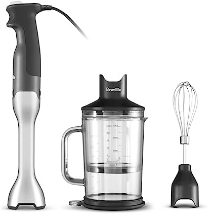 Breville BSB510XL Control Grip Immersion Blender, Brushed Stainless Steel