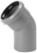 CURVA APERTA 45° HTB Diam. 75 mm PER TUBI IDRAULICI DIELLESHOPPING