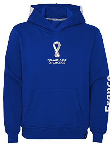 FIFA Damen Official World Cup 2022 Girls Hoodie, Womens, France, Team Colours, Medium Kapuzenpullover, Blue