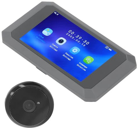 Judas Vidéo, Caméra Judas à 135 Degrés, Nocturne IR, Fonctions Multiples pour la Maison