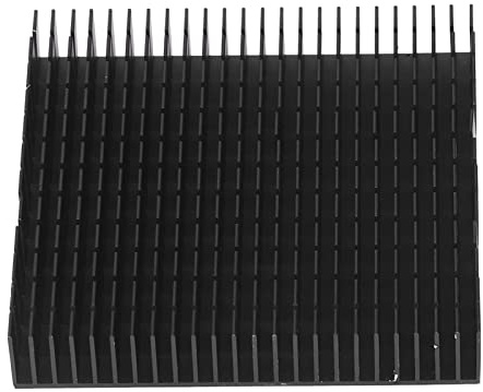 Aluminum Heatsink Cooler Module for CPU and Power Amplifiers, High Performance Heat Board, 120mm x 120mm x 20mm