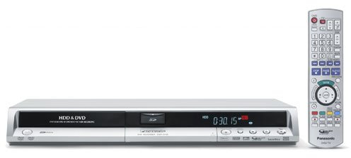 Panasonic DMR-EH 55 registratore DVD e disco rigido 160 GB Argento
