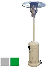 Syntesy cdf01560 Poêle à gaz, 12 kW, 25 m², blanc