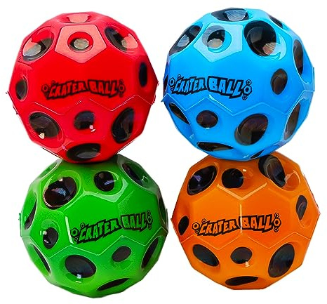 Toyland® Bola espacial de 6,5 cm con rebote extremadamente alto, pelota ligera y superalta, juego al aire libre, juguetes novedosos, 1 elegido al azar