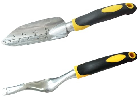 Molyorch 2 Stücke Unkrautstecher Weeder, Unkrautstecherkopf für Garten, Jäten Werkzeug für Garten, Garten Tragbarer Unkrautstecher, Unkraut Handjäter, für Tiefverwurzeltes Unkraut, Gartenpflanzung