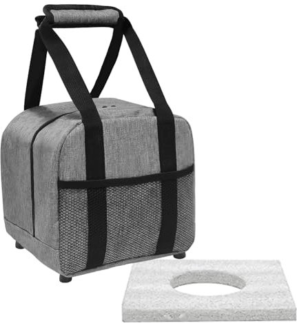 Tasche für einzelne Bowlingkugeln, Tragetasche für 1 Ball, Tragetasche für einzelne Bowlingkugeln mit gepolstertem Ballhalter, Bowling-Zubehör, kompakt und stilvoll, langlebig, bietet Platz für eine e