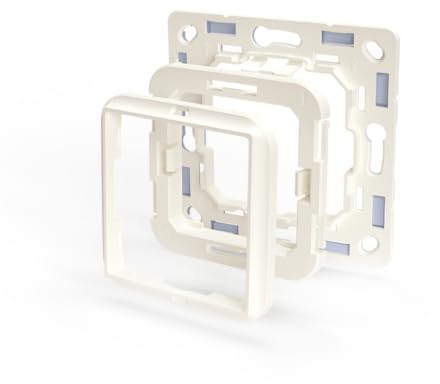 Shelly Wall Switch Adapter Busch-Jaeger für Shelly BLU Wall Switch 4, Kein Wandschalter enthalten