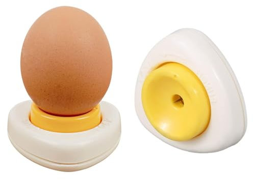 2 Pcs Egg Pricker for Boiled Eggs, Semi-Automatic Egg Piercer Pricker Pinhole Egg Piercer Safety & Easily Kitchen Pricker Egg Piercer Tool Egg Opener Egg Pricker for Raw Soft Hard Boiled Egg