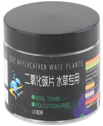 CO2 Tablet Diffusore di anidride carbonica, foglio di anidride carbonica pesce diffusore CO2 per acqua di pesce d'acqua