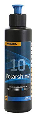 Mirka - polermedel - Polarshine 10 | Effektivt polermedel för högblank finish och repfri yta perfekt för metall och plast polering
