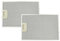 vhbw 2x Filter Metallfettfilter Dauerfilter kompatibel mit Neff D9970N0GB/02, D9970N0GB/03, D9970N0GB/04 Dunstabzugshaube, Metall