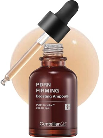 CENTELLIAN 24 PDRN Firming Boosting Ampoule (1.01 fl oz) - Improved Skin Elasticity by Dongkook Pharmaceutical. PDRN 300,000 ppm, Hydrolyzed Collagen & Elastin