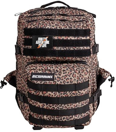 ELITRAINX Zaino tattico militare impermeabile 25 litri per sport, cabina di aereo, palestra, attività all'aperto, cross training di ELITEX TRAINING (Panthera)