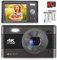 Cámara 4K, Vmotal 48MP Foto/ 4K Fps HDVideo / Pantalla de 2,8 pulgadas / Zoom 18x Cámara Digital Compacta con Tarjeta SD Cámara para Niños/Niños/Jóvenes/Estudiantes Principiantes