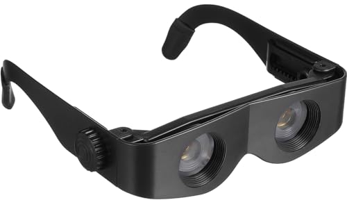 Homoyoyo Lupen 400% Vergrößerung Fernglas Opernglas Freisprech-Fernglas Vergrößerungsbrille Teleskop Für Konzerte Theater Vogelbeobachtung Angeln Sport