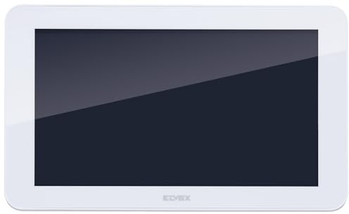 Vimar K42917 7 LCD handsfree pekskärm extra bildskärm för videointercom-kit, strömförsörjning med utbytbara kontakter: EU, UK, USA, AUS, fästfästen